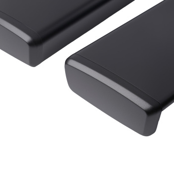 Non-Slip Nerf Bars Side Step Board Kit compatible for Ford F-150 2004-2014 Black Finish