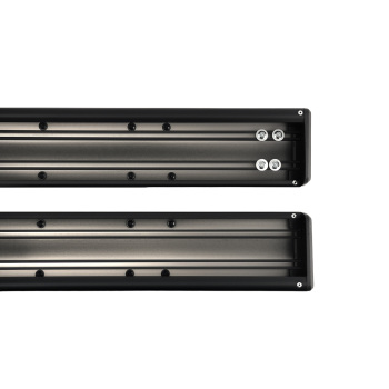 6 Inch H Style Running Boards Side Steps compatible for Ford F150 2015-2024 Nerf Bars Black