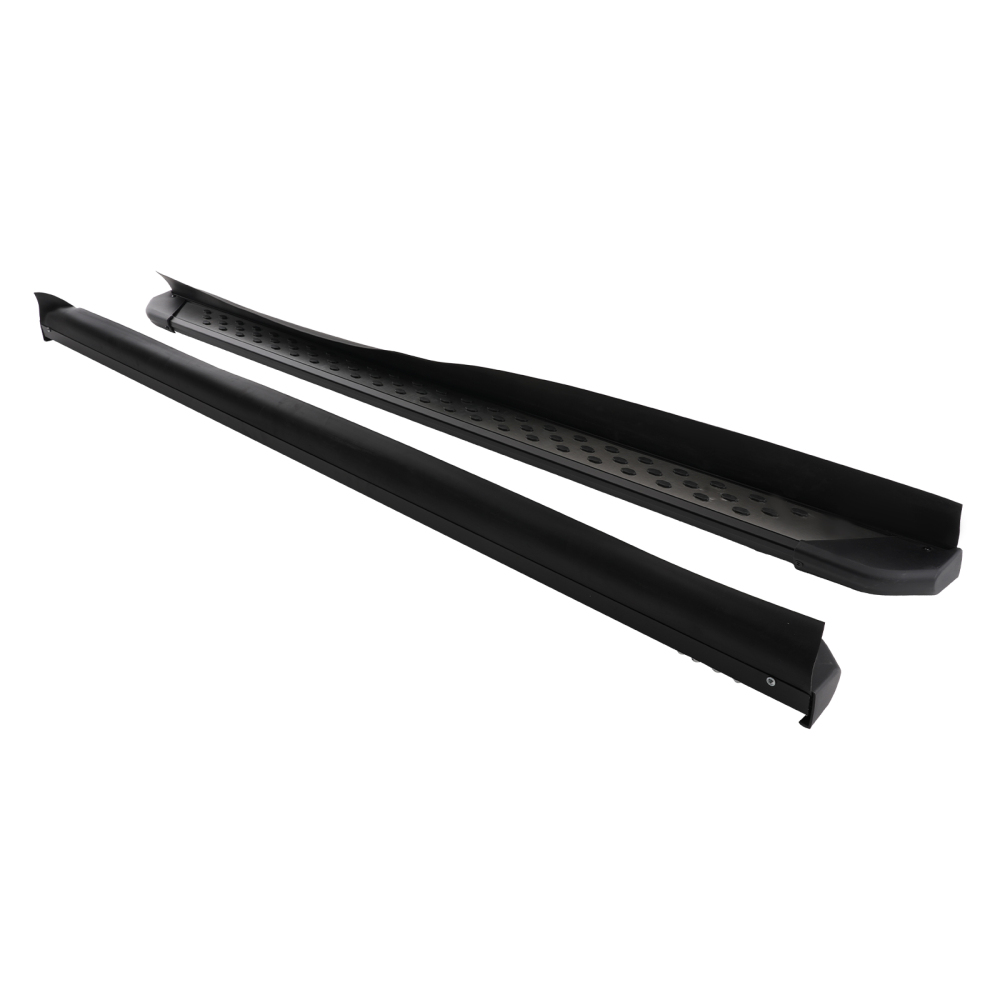 Running Board Side Step Pair compatible for Toyota Highlander 2020-2023 Black Aluminum
