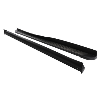 Running Board Side Step Pair compatible for Toyota Highlander 2020-2023 Black Aluminum