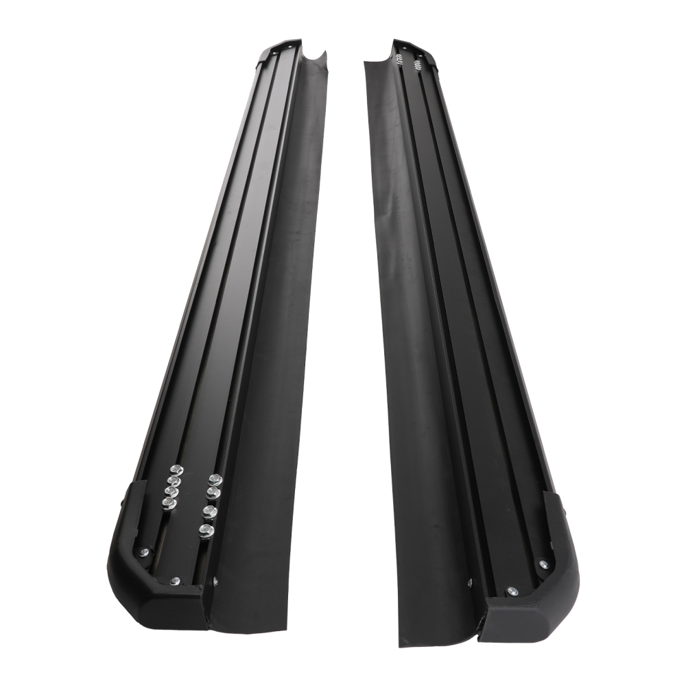 Running Board Side Step Pair compatible for Toyota Highlander 2020-2023 Black Aluminum