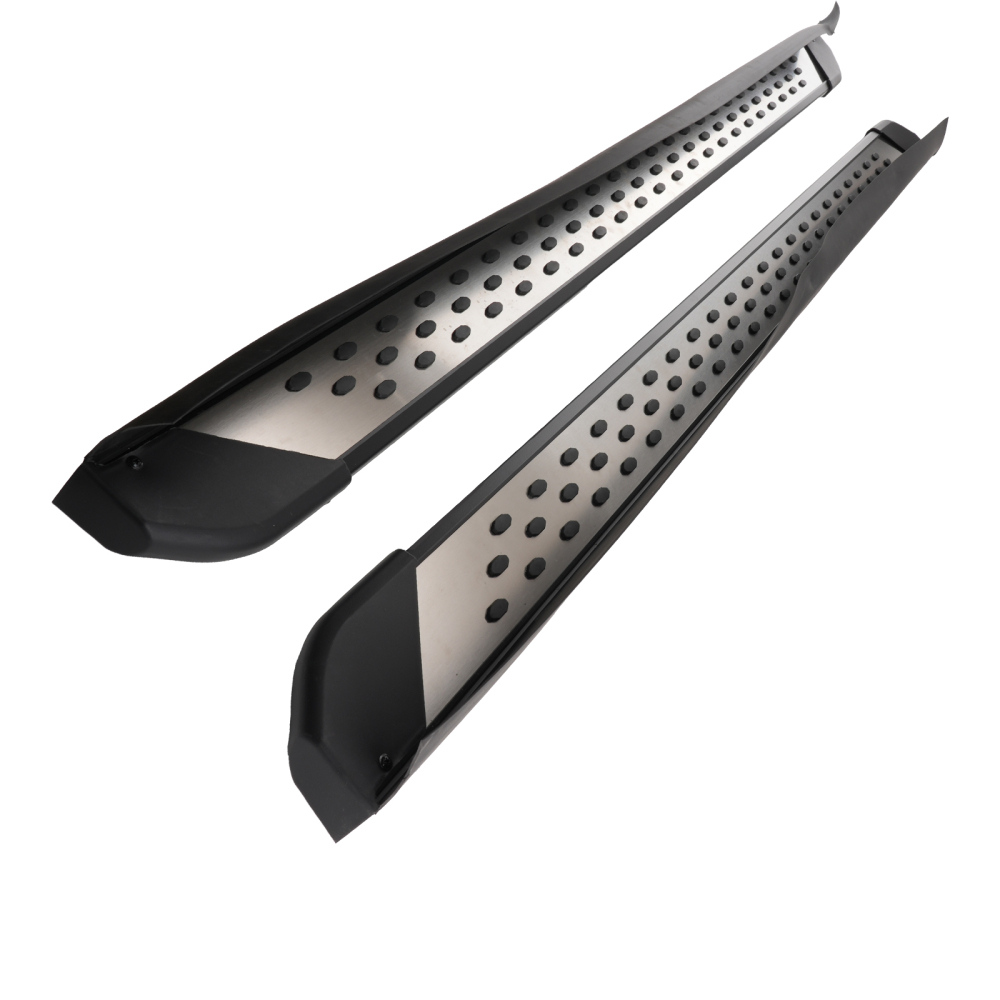 Running Board Side Step Pair compatible for Toyota Highlander 2020-2023 Black Aluminum