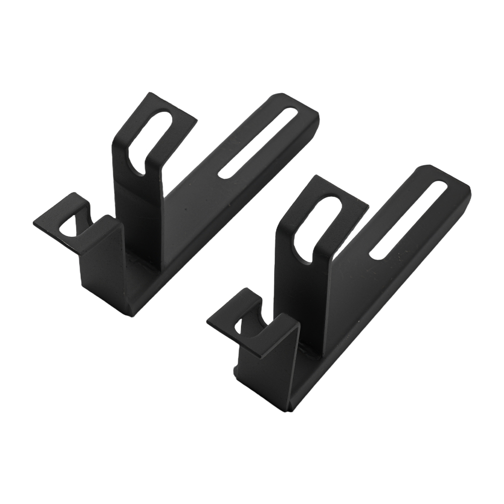 Running Board Side Step Pair compatible for Toyota Highlander 2020-2023 Black Aluminum