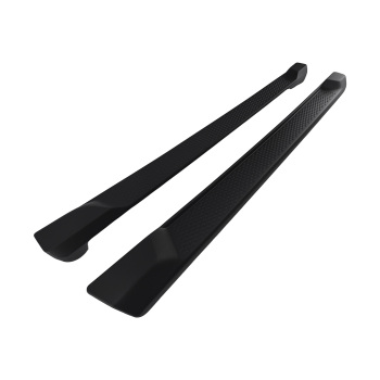 Black ABS Side Steps Running Board for 2018-2024 compatible for Jeep Wrangler JL 4-Door 600lbs