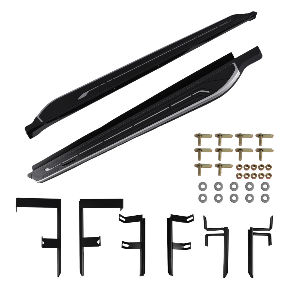 Nerf Bars Side Steps Nerf Bars compatible for KIA SPORTAGE NQ5 2021+ Black Non-Slip Design