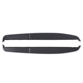 Black Silver Running Set compatible for Land Rover Range Rover Sport 06-13 Side Step Board