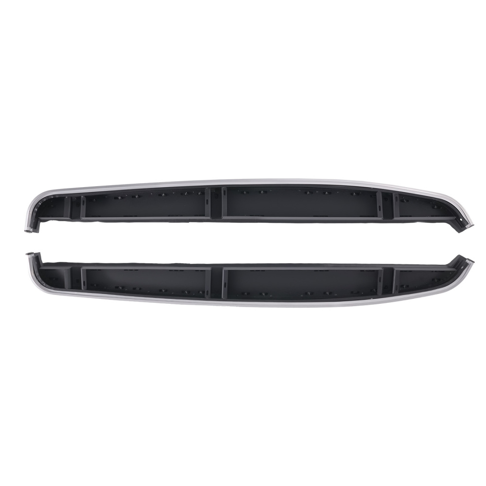Black Silver Running Set compatible for Land Rover Range Rover Sport 06-13 Side Step Board