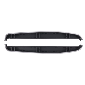 Black Silver Running Set compatible for Land Rover Range Rover Sport 06-13 Side Step Board