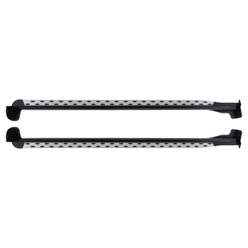 Aluminum Running Boards Steps compatible for Lexus RX RX350 RX450h 2016-2022 BlackSilver