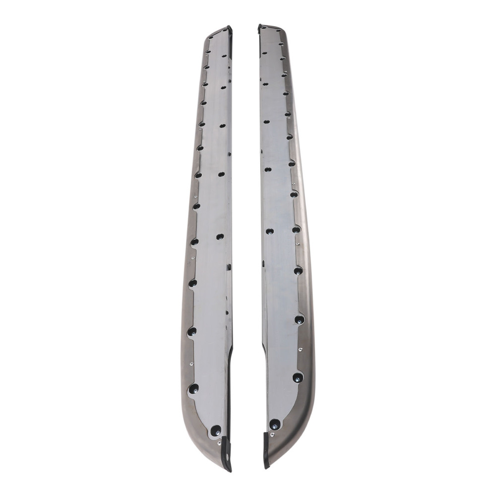 Aluminum Running Boards compatible for Range Rover Velar F Pace 2017+ Black Side Steps Pair