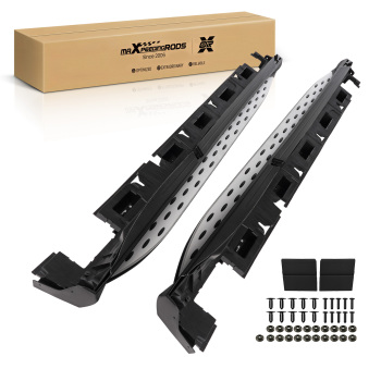 Aluminum Side Step Bars compatible for Mercedes BENZ GLE C292 Coupe 2015-2019 Running Board