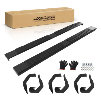 6 Running Board compatible for Nissan Frontier Crew Cab 2005-2024 Left Right Non-Slip