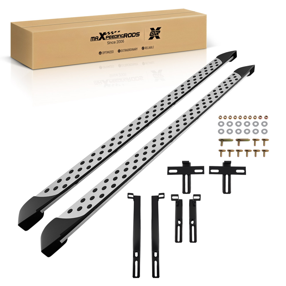 Nerf Bars Non-Slip Side Steps compatible for Nissan Qashqai 2014-2021 Running Boards