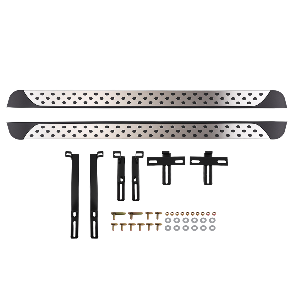 Nerf Bars Non-Slip Side Steps compatible for Nissan Qashqai 2014-2021 Running Boards