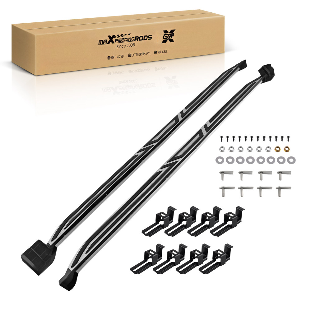 Non-Slip Running Boards Nerf Bars compatible for Skoda Kodiaq 2016-2024 Non-Slip Side Steps