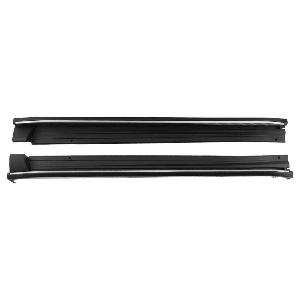 Running Board Side Step Bar compatible for Toyota RAV4 2019-2025 Non-Slip Aluminum Black