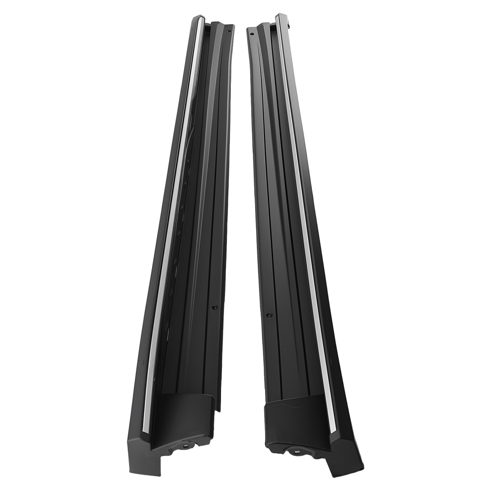 Running Board Side Step Bar compatible for Toyota RAV4 2019-2025 Non-Slip Aluminum Black