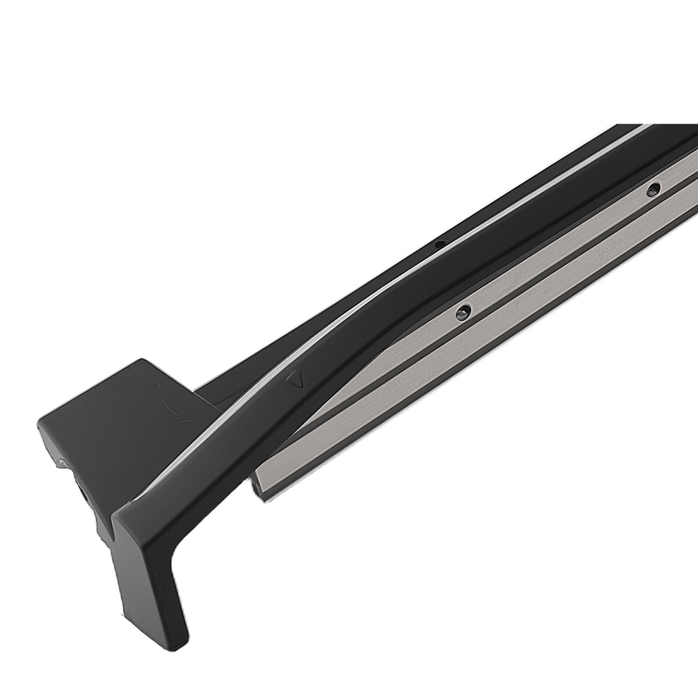 Running Board Side Step Bar compatible for Toyota RAV4 2019-2025 Non-Slip Aluminum Black