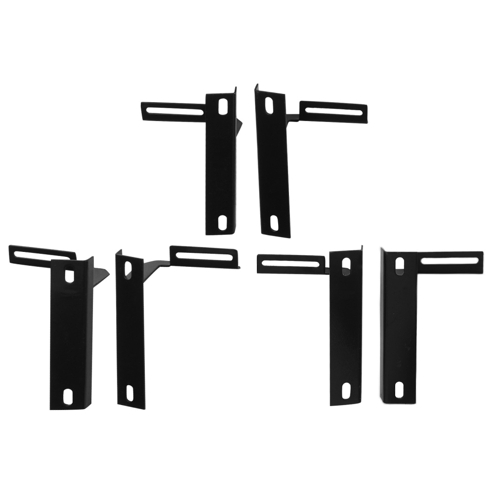 Running Board Side Step Bar compatible for Toyota RAV4 2019-2025 Non-Slip Aluminum Black