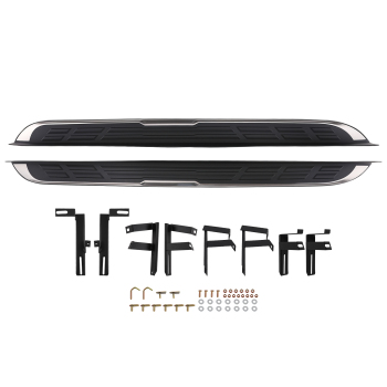 Nerf Bar Running Boards compatible for Toyota Highlander 2020-2025 Non-Slip Protection
