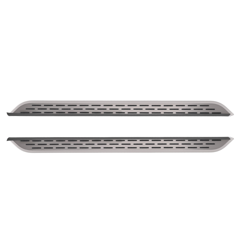 Non-slip Side Steps compatible for Toyota Highlander 2022-2024 Silver Running Board