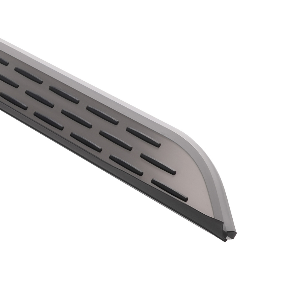 Non-slip Side Steps compatible for Toyota Highlander 2022-2024 Silver Running Board