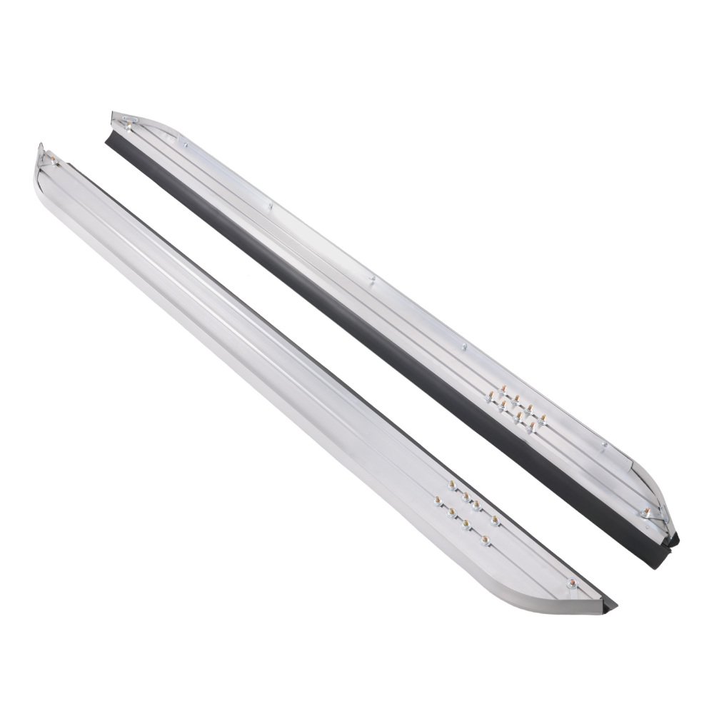 Non-slip Side Steps compatible for Toyota Highlander 2022-2024 Silver Running Board