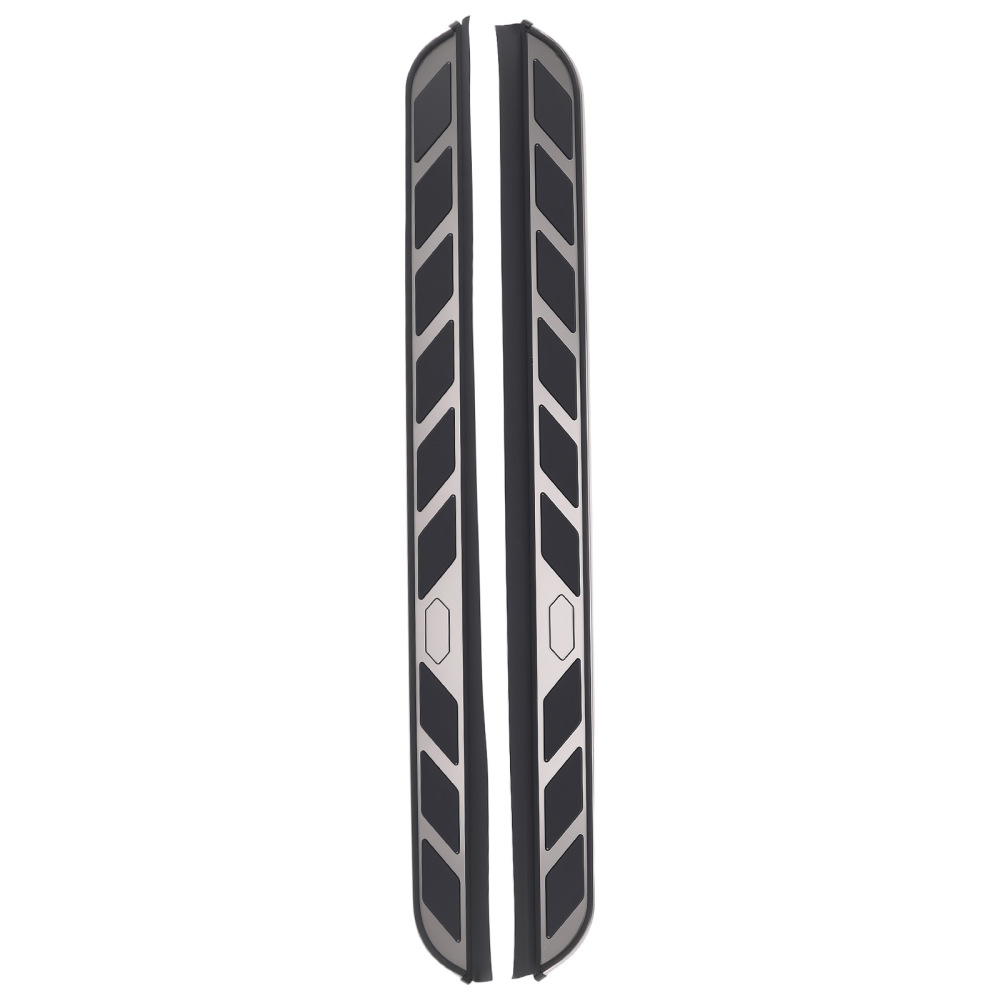 Aluminium Running Board compatible for Toyota RAV4 2019-2024 Black Side Steps 2PC