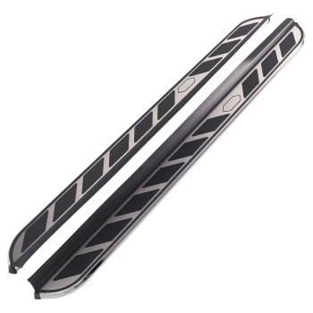 Aluminium Running Board compatible for Toyota RAV4 2019-2024 Black Side Steps 2PC