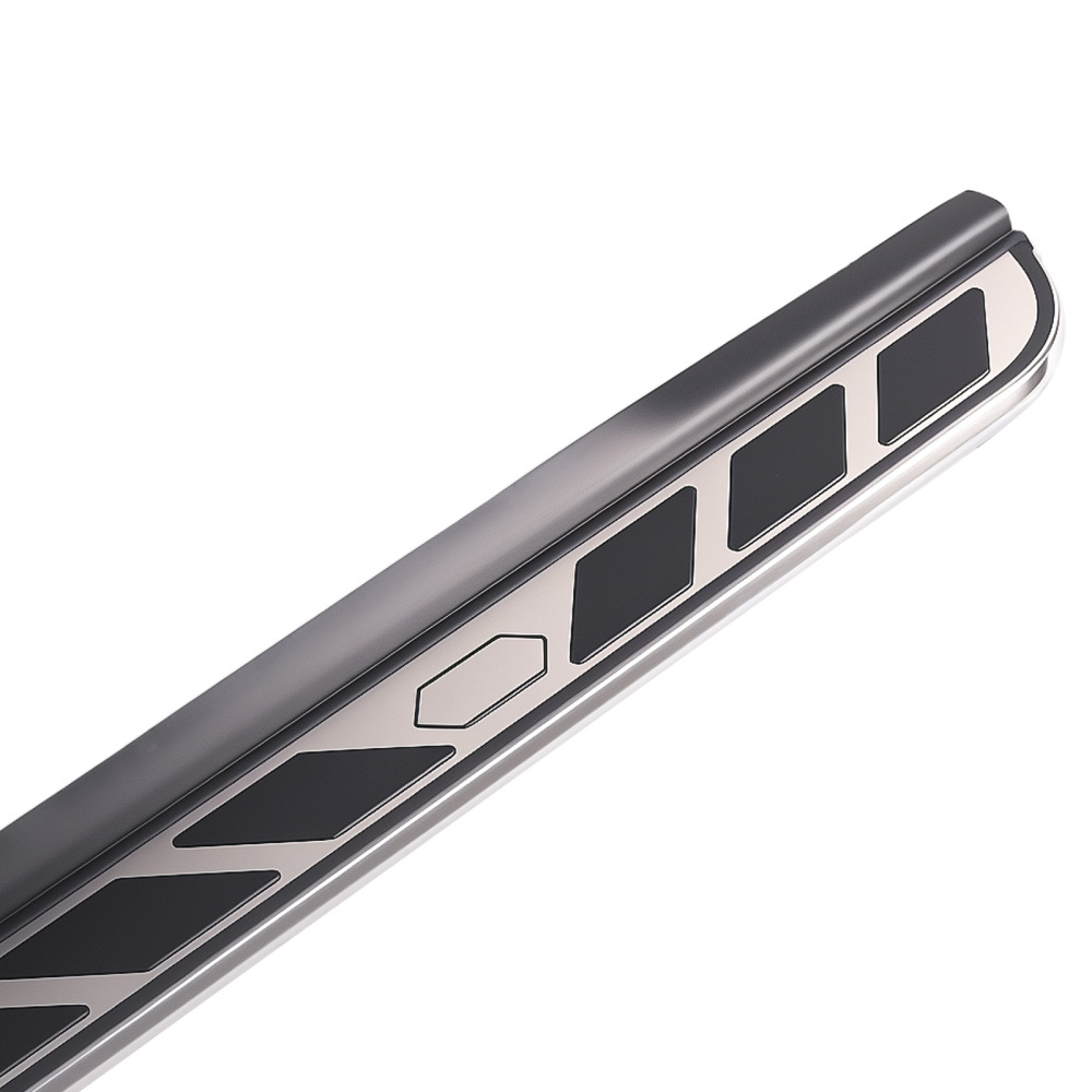 Aluminium Running Board compatible for Toyota RAV4 2019-2024 Black Side Steps 2PC