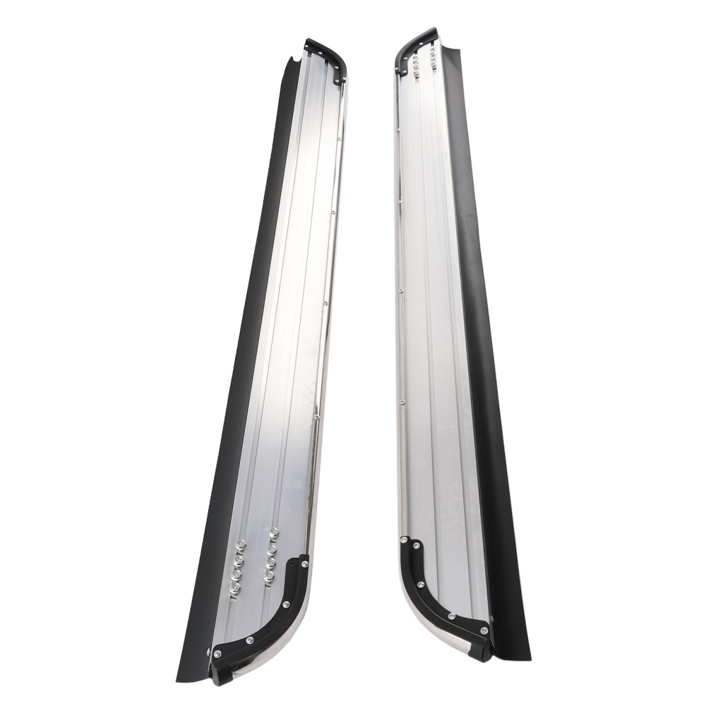Aluminium Running Board compatible for Toyota RAV4 2019-2024 Black Side Steps 2PC