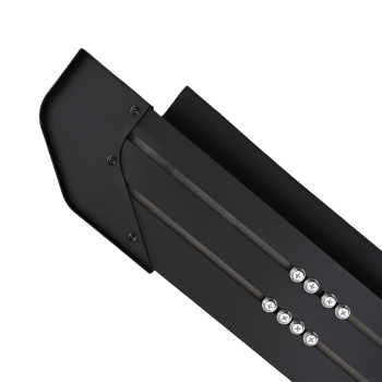 Anti-Slip Nerf Bars Running Board compatible for Toyota 4Runner 2010-2024 Side Steps Black