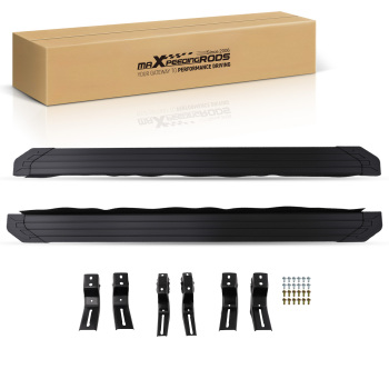 Anti-Slip Nerf Bars Running Board compatible for Toyota 4Runner 2010-2024 Side Steps Black