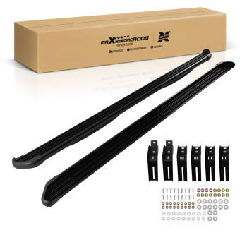 6.5 In Running Board compatible for Toyota Tacoma 2024 2025 26 Crew Cab 4 Door Aluminium