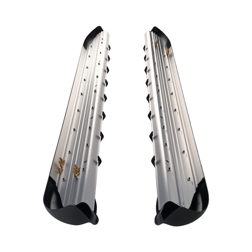 Aluminum Running Board compatible for Toyota Hilux MK8 Double Cab 16+ Side Steps Non-Slip