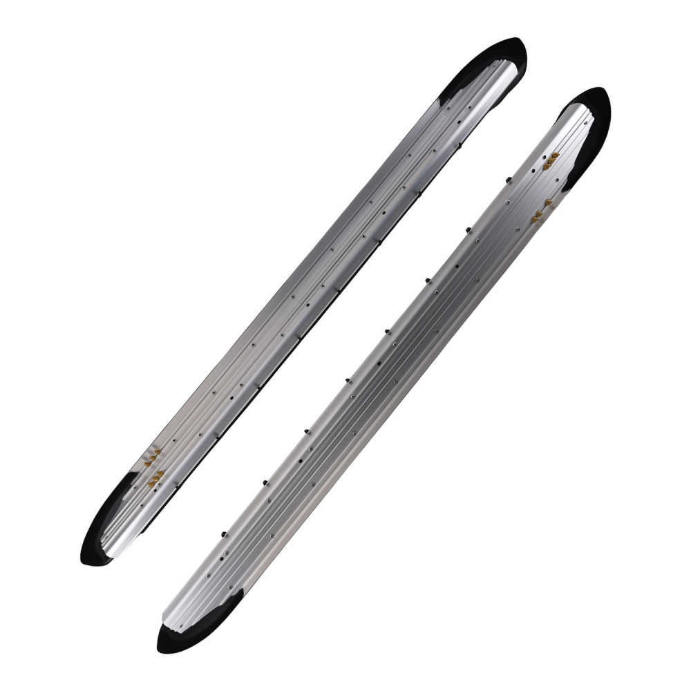 Aluminum Running Board compatible for Toyota Hilux MK8 Double Cab 16+ Side Steps Non-Slip