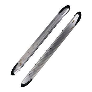 Aluminum Running Board compatible for Toyota Hilux MK8 Double Cab 16+ Side Steps Non-Slip