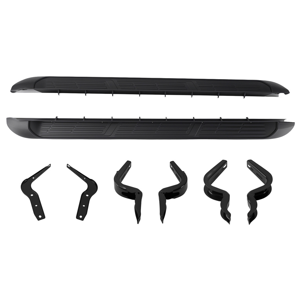 Aluminum Running Board compatible for Toyota Hilux MK8 Double Cab 16+ Side Steps Non-Slip