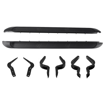 Aluminum Running Board compatible for Toyota Hilux MK8 Double Cab 16+ Side Steps Non-Slip