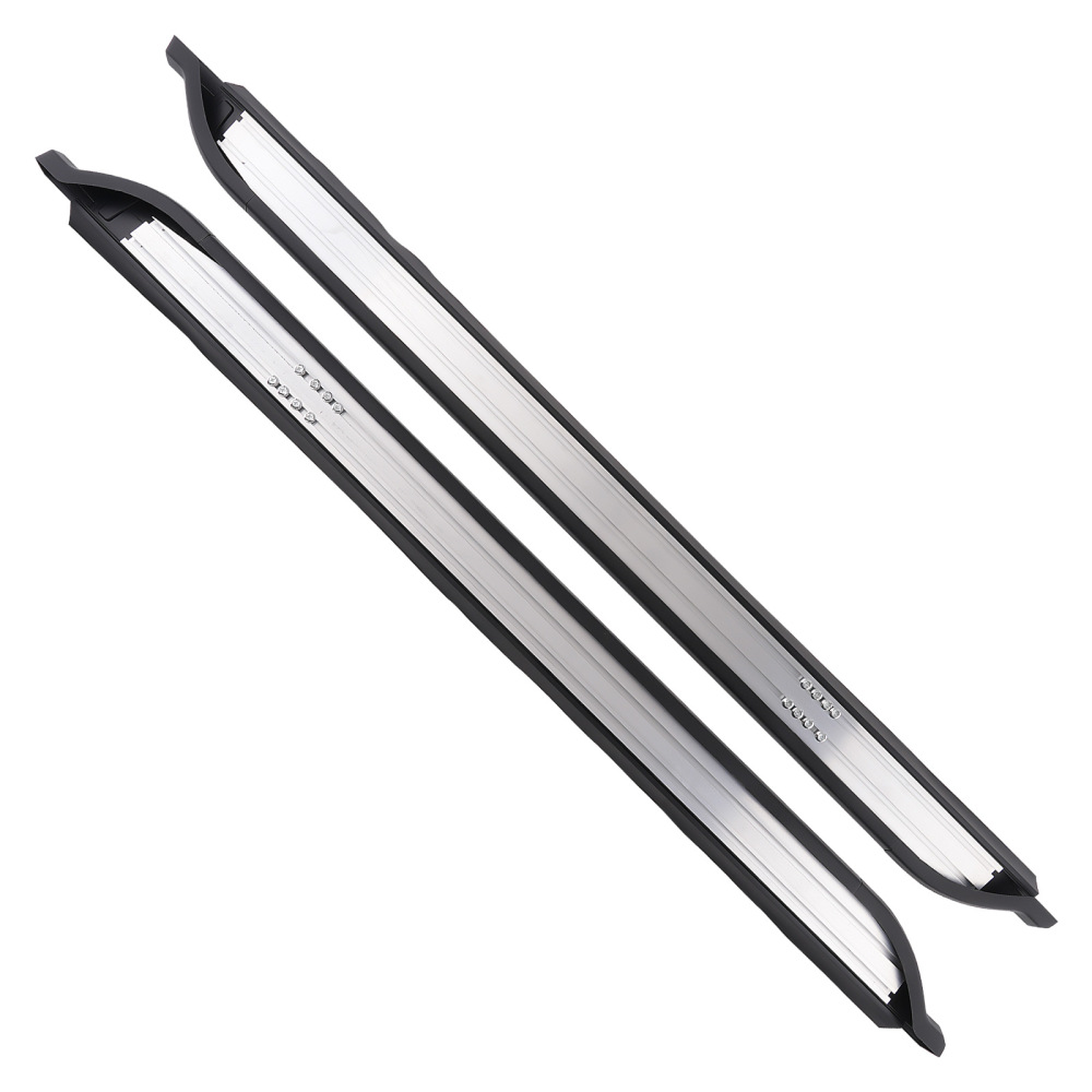 Aluminium Running Board Bars compatible for VW Tiguan 2017+ Side Steps Non-Slip Protection