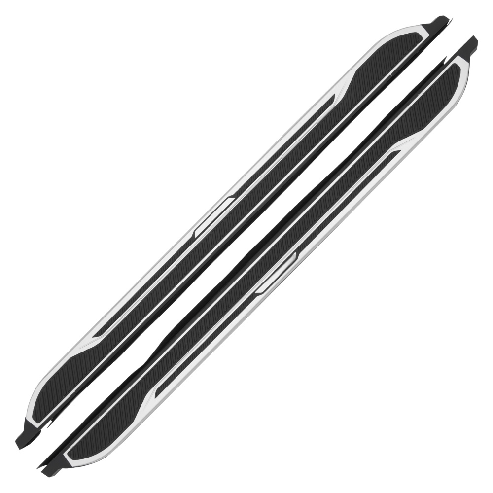 Aluminium Running Boards compatible for VW Tiguan 2016-20 Side Steps Anti-slip Pair