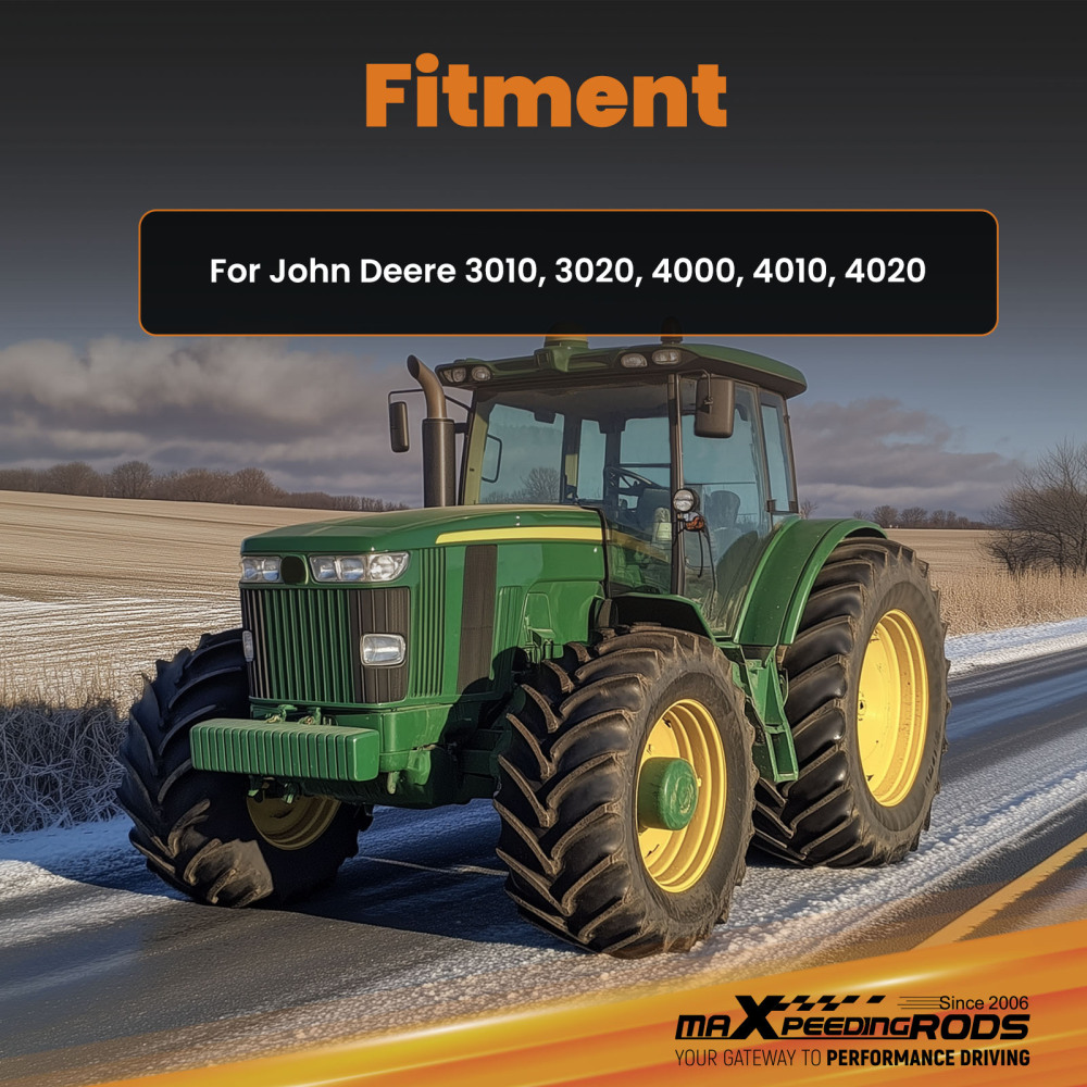 Steel Step Extension Kit Left Hand compatible for John Deere 2WD Tractors 4010 4020