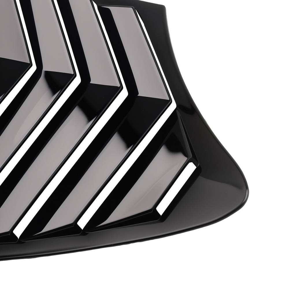 Carbon Fiber Style Side Window Louver Shutter Cover compatible for Infiniti Q50 2014-2024
