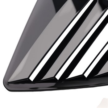 Carbon Fiber Style Side Window Louver Shutter Cover compatible for Infiniti Q50 2014-2024
