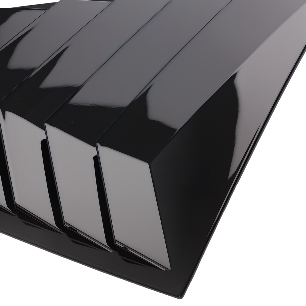 Carbon Fiber Style Side Window Louver Shutter Cover compatible for Infiniti Q50 2014-2024