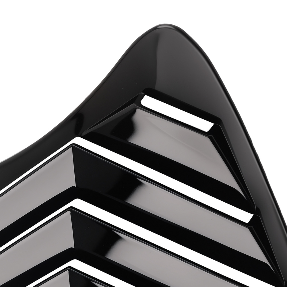 Carbon Fiber Style Side Window Louver Shutter Cover compatible for Infiniti Q50 2014-2024