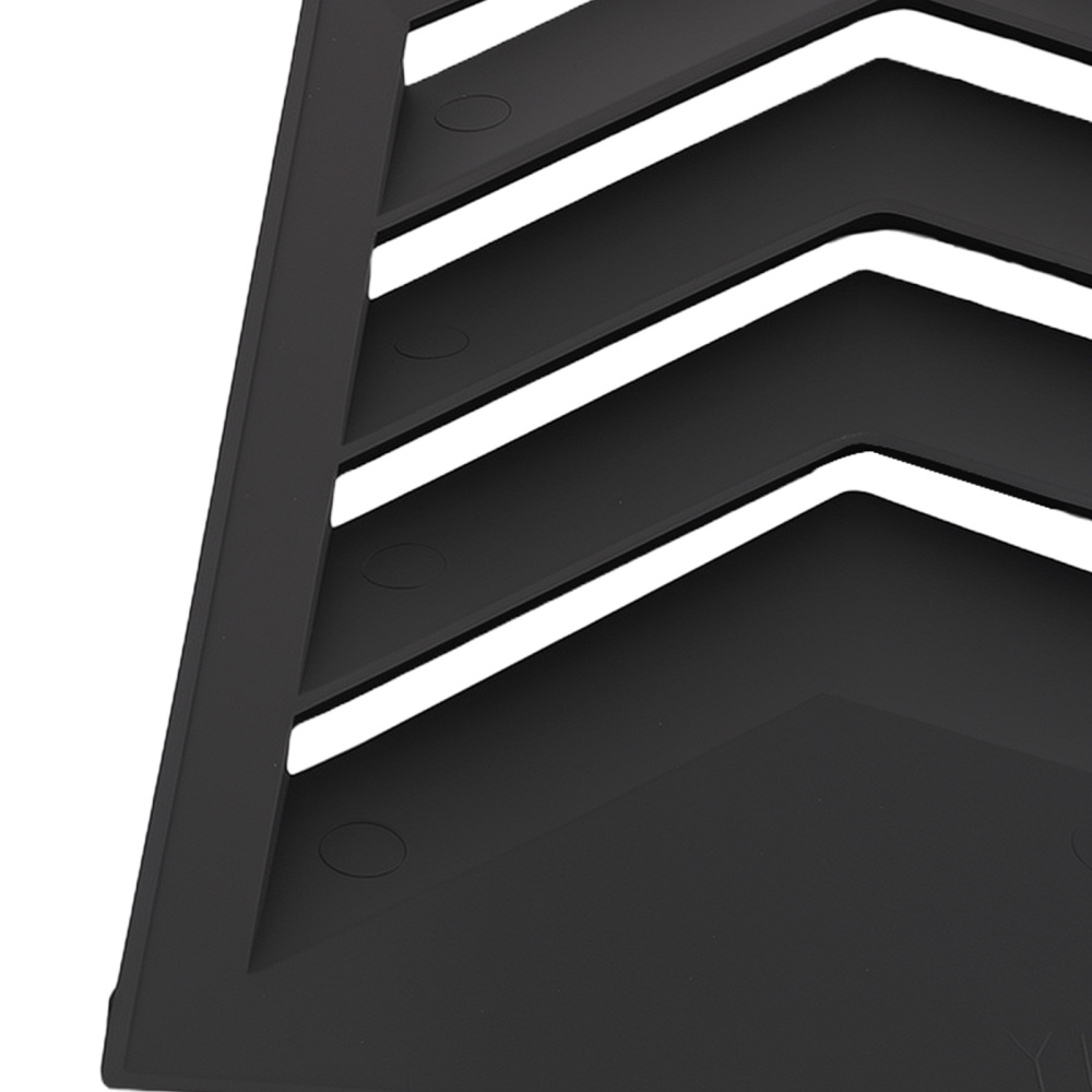 Carbon Fiber Style Side Window Louver Shutter Cover compatible for Infiniti Q50 2014-2024