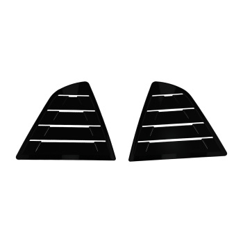 Rear Side Window Louvers Scoop Panel compatible for Toyota Camry 2018-2023 Gloss