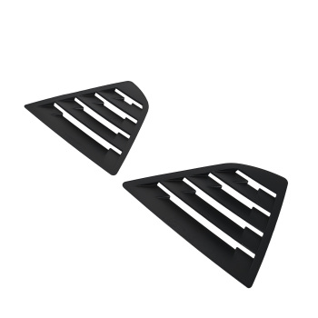 Rear Side Window Louvers Scoop Panel compatible for Toyota Camry 2018-2023 Gloss