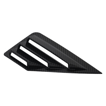 Car Side Window Louvers compatible for Toyota C-HR 2018-2022 Carbon Fiber ABS Plastic